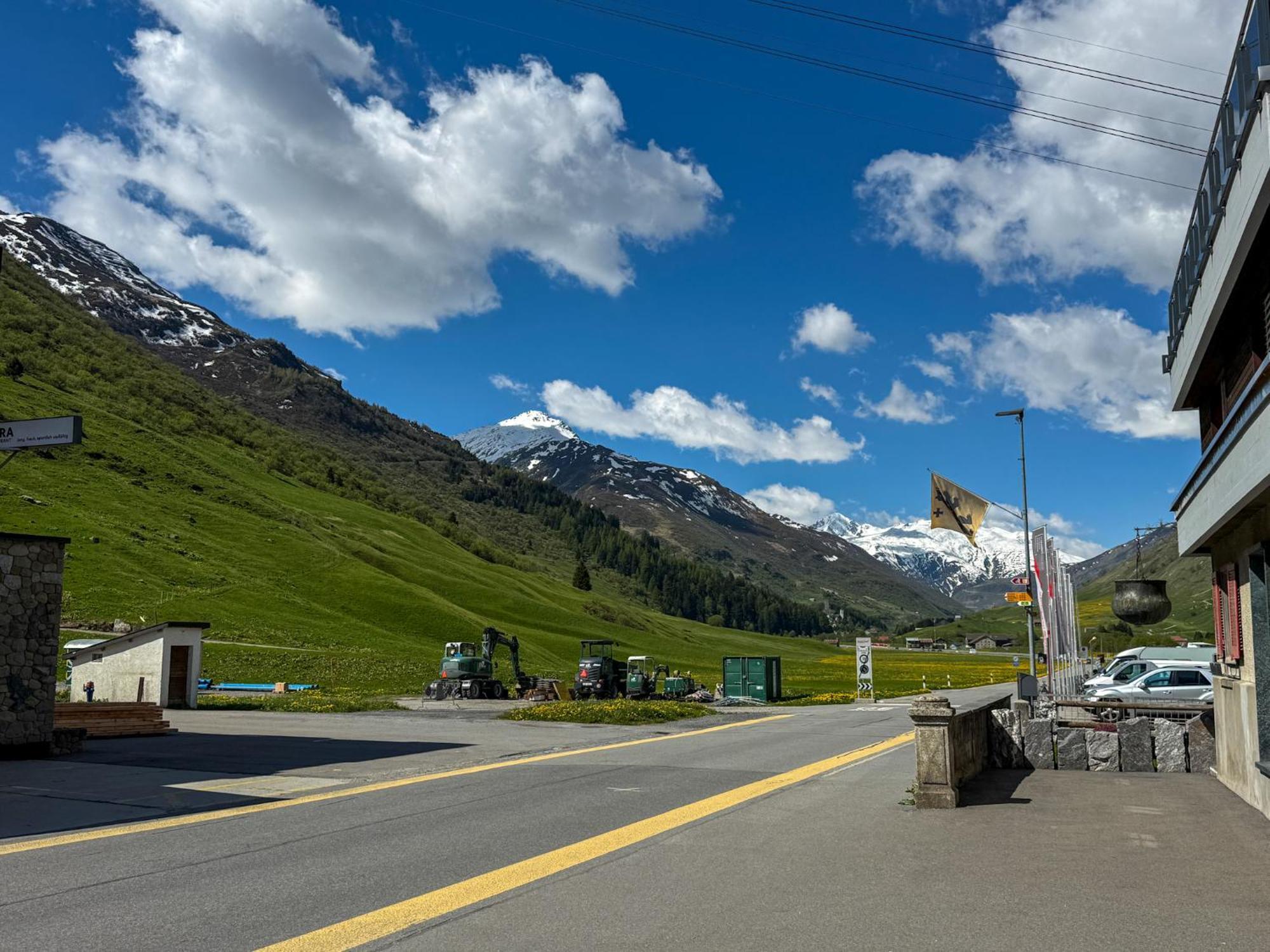 Apartment Modernes Bergblick Im Herzen Von Sonne & Terasse Andermatt