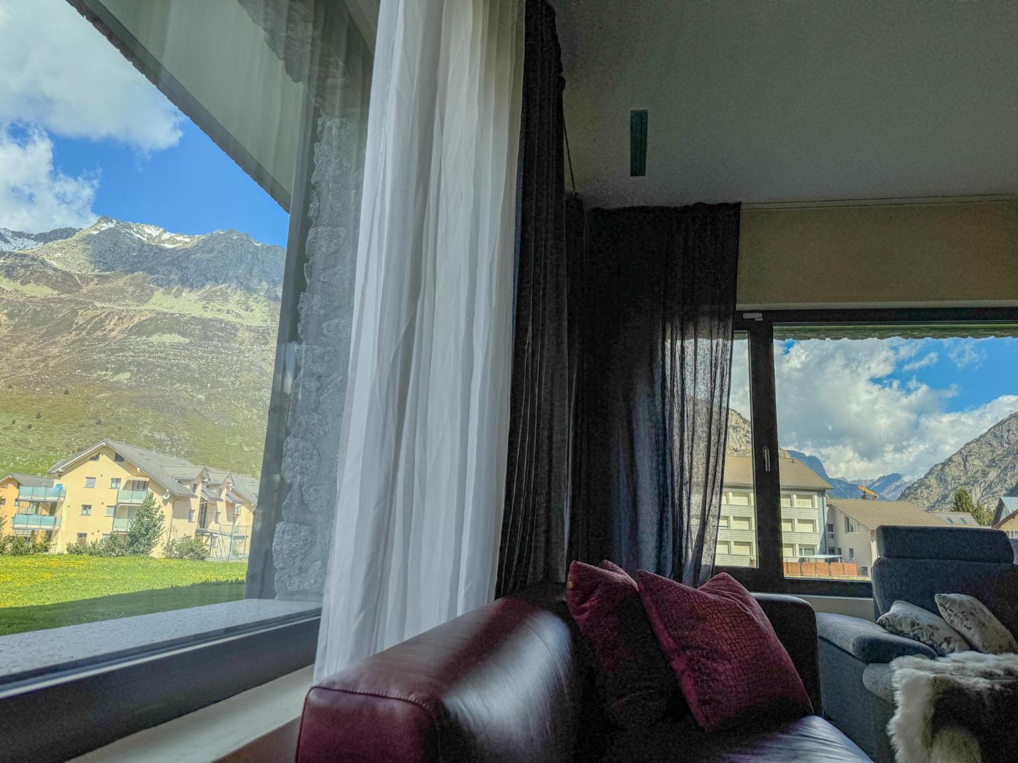 Modernes Bergblick Im Herzen Von Sonne & Terasse * Andermatt
