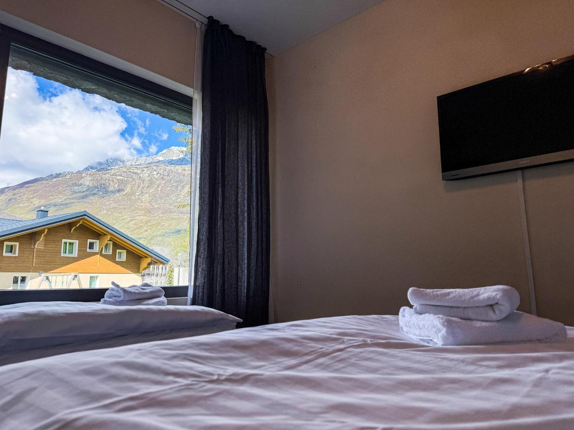 Apartment Modernes Bergblick Im Herzen Von Sonne & Terasse Andermatt