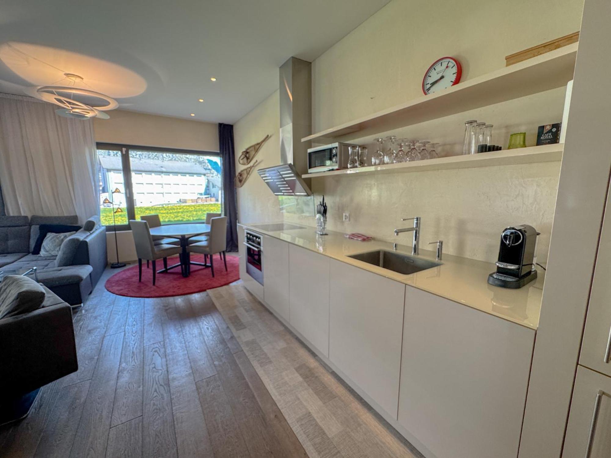 Modernes Bergblick Im Herzen Von Sonne & Terasse Apartment